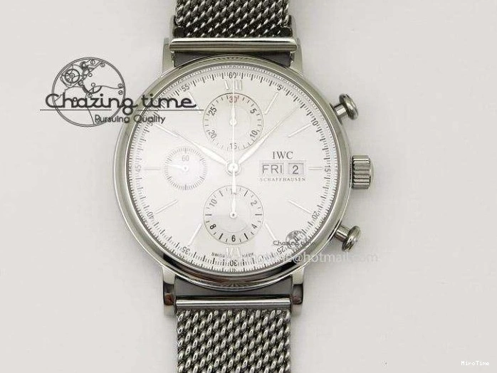 MIROTIME 0311 Big Pilot IW501005 Real Bronze ZF 1:1 Best Edition Black Dial on Brown Leather Strap A Sleek 7192